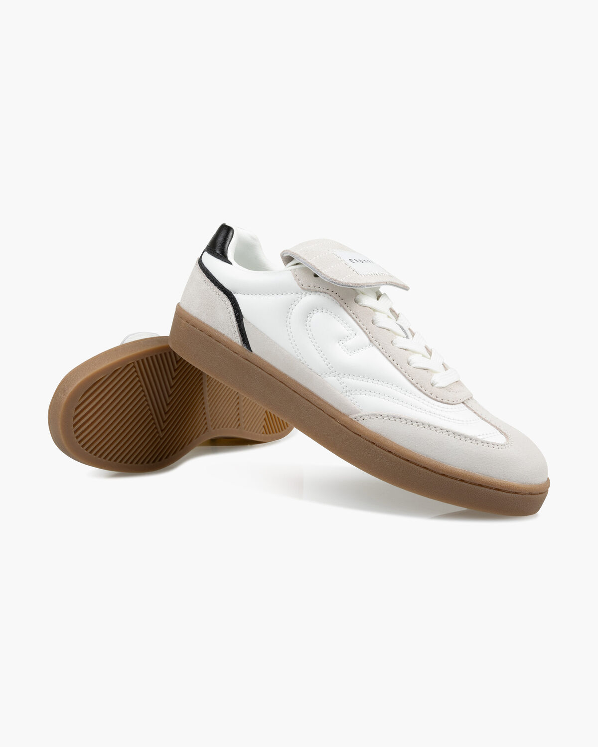 Calcio Cup - Leather/Suede, Off white, hi-res