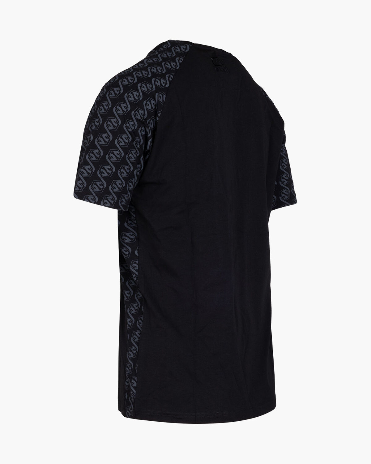 Chain Repeat Tee, Black/Gold, hi-res