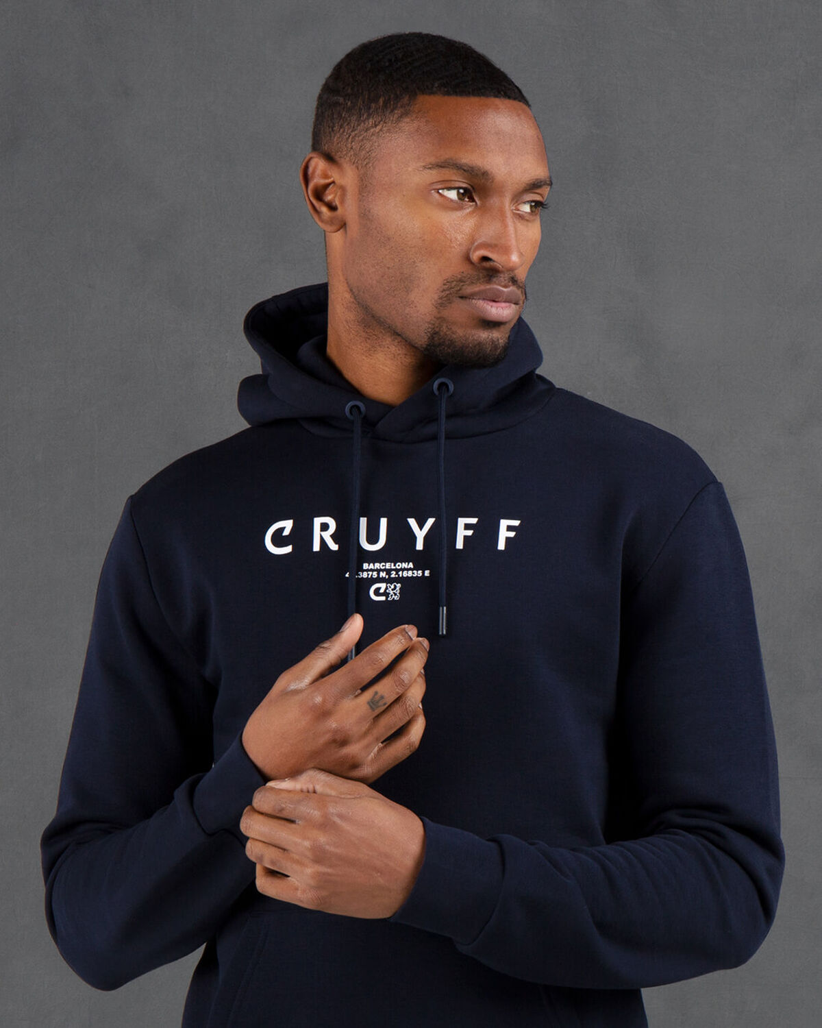 City Pack hoodie BCN, Navy, hi-res