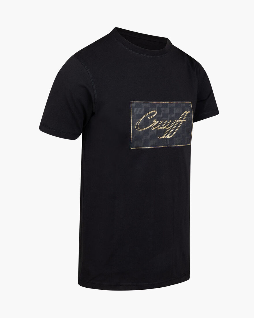 Thetor Tee, Black/Gold, hi-res