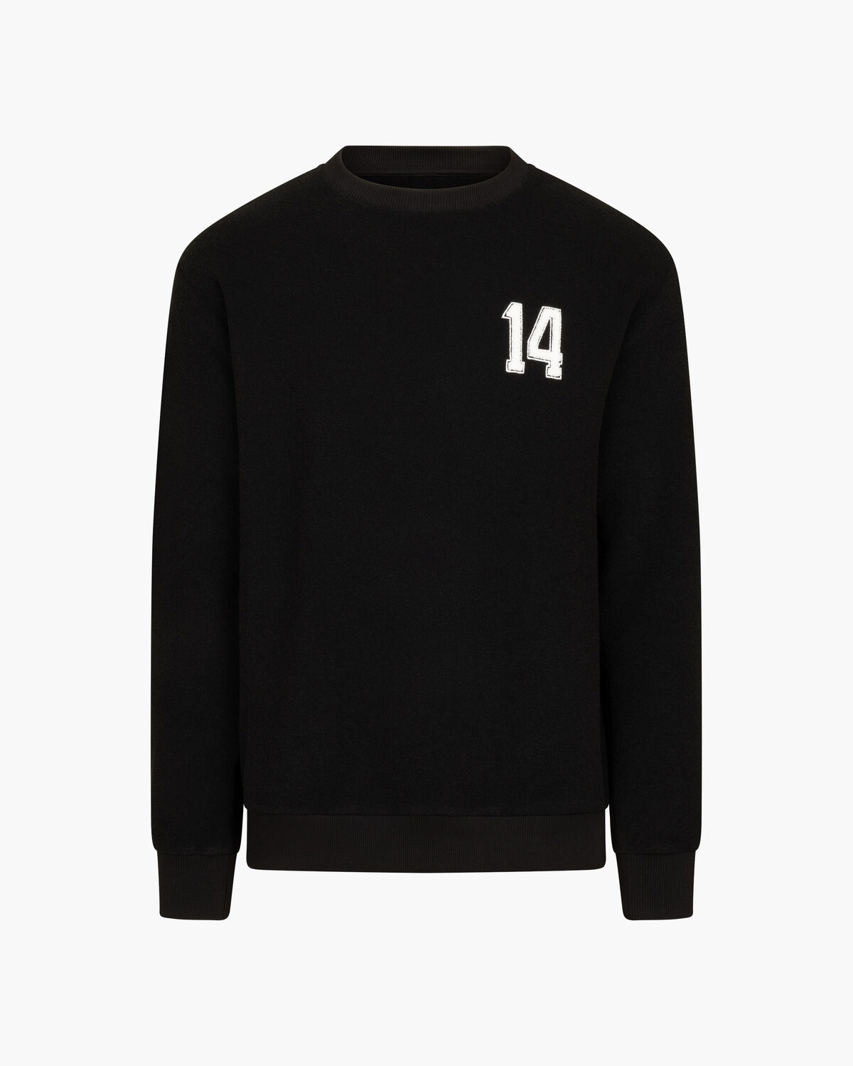 Boucle 14 Crewneck, Black, hi-res