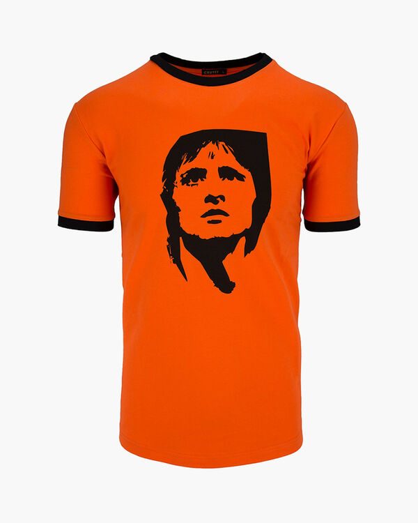 Cruyff Icon Tee - Orange - Cotton