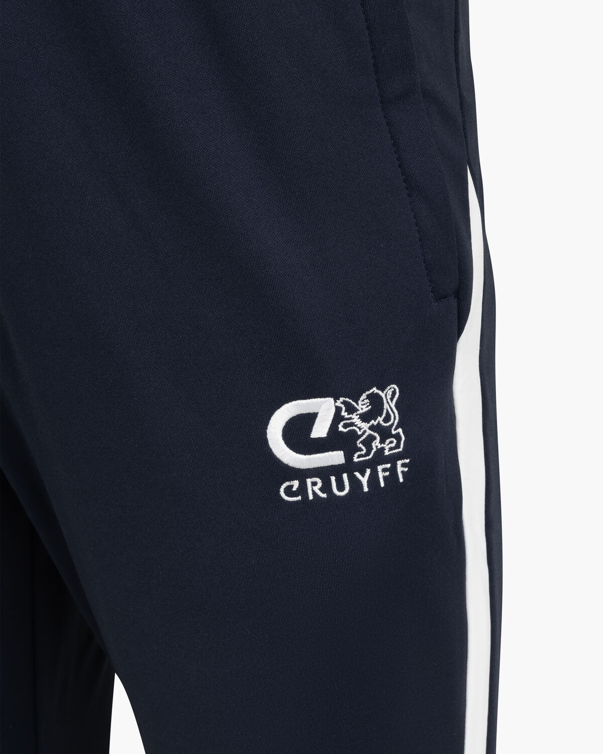 Cruyff Tech Turn Pant Senior, Navy/White, hi-res