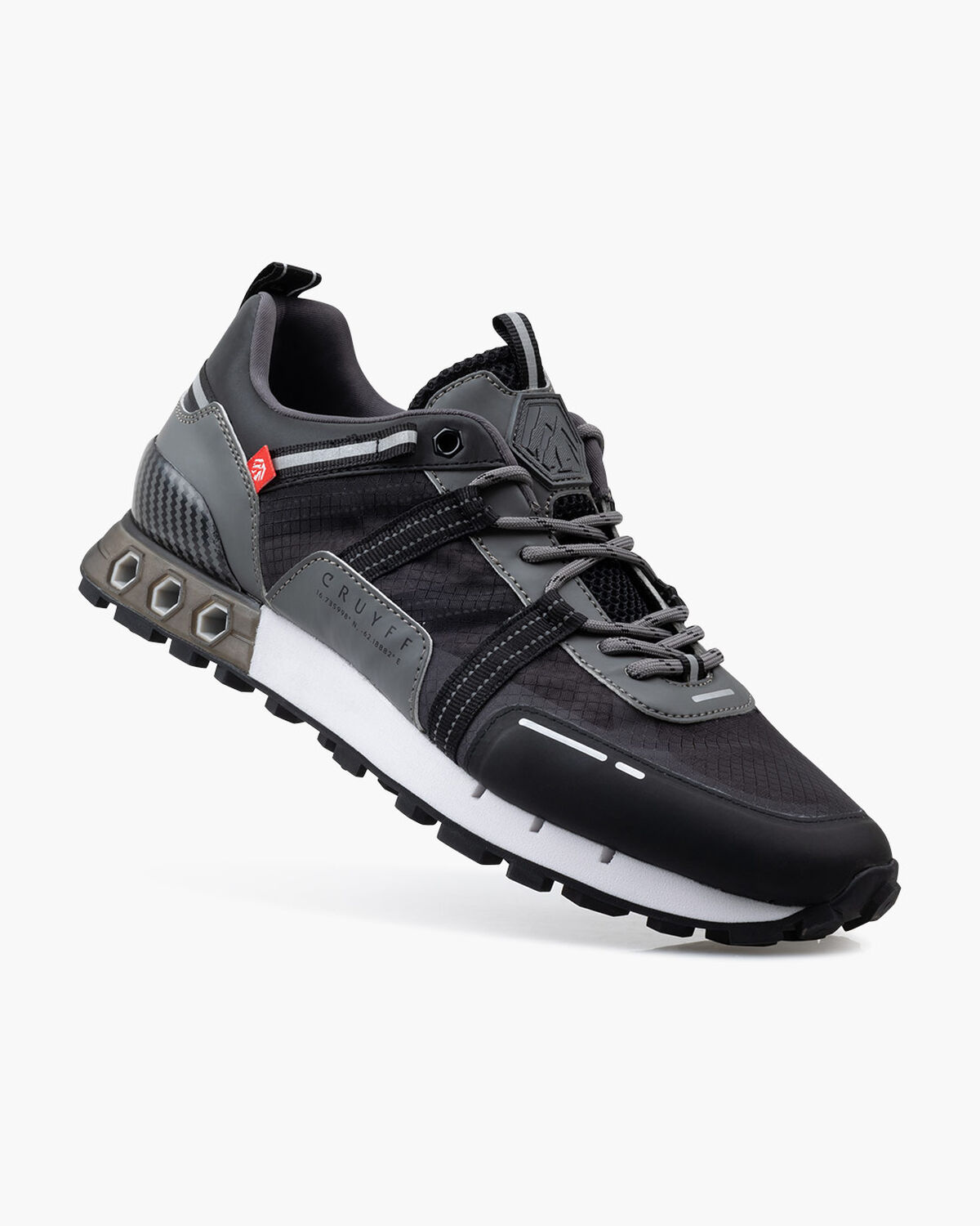 Inter Lace // Montserrat, Grey/Black, hi-res