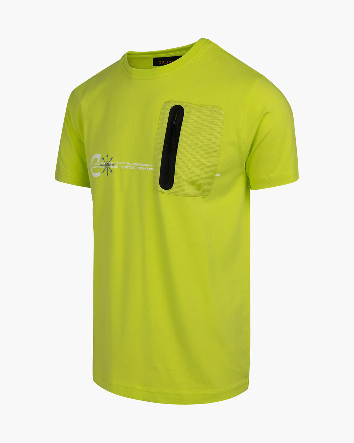 Ray Tee - 95% Cotton 5% Elastane, Lime, hi-res