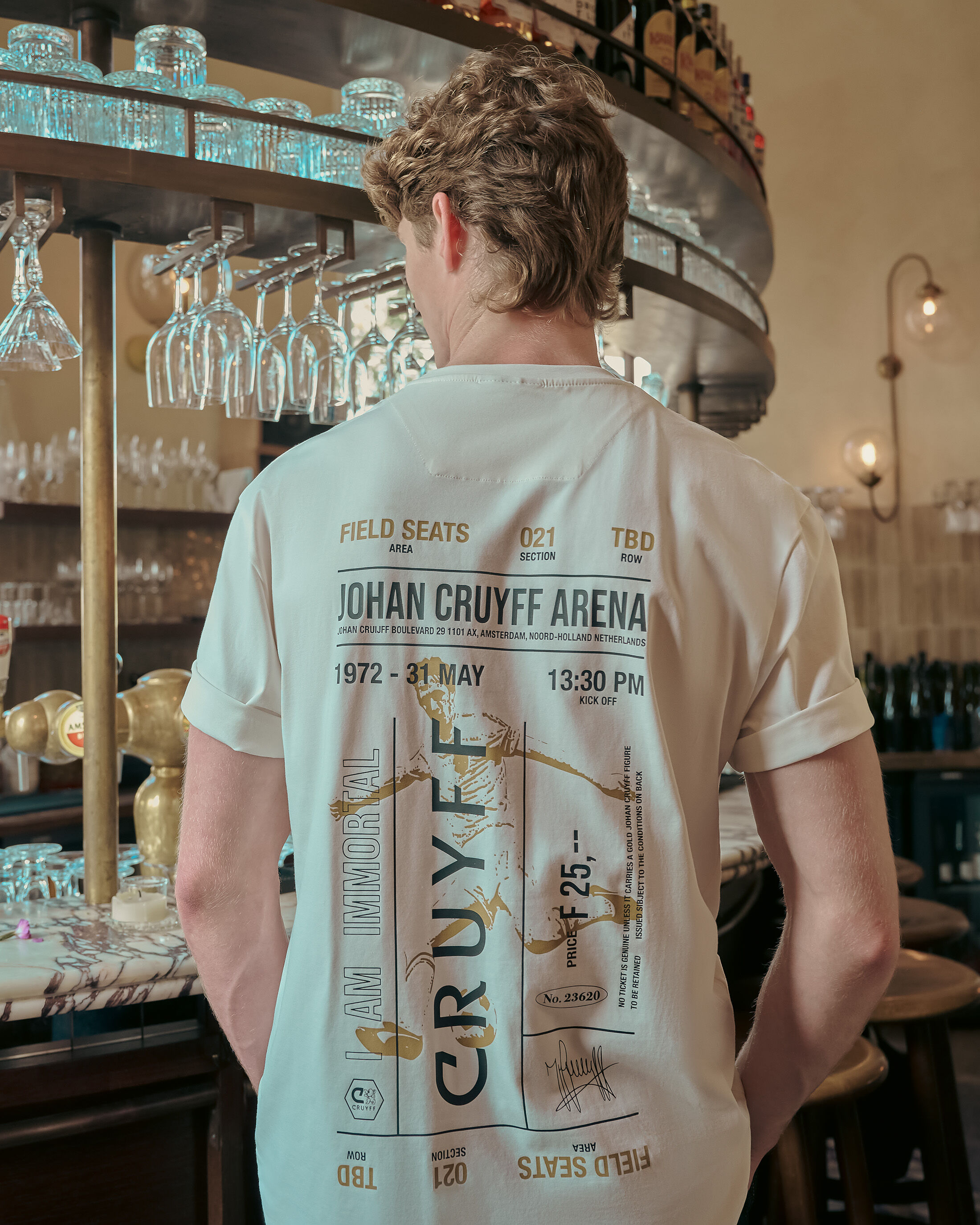 Shop Icon League Ticket Tee | Official Cruyff Webshop