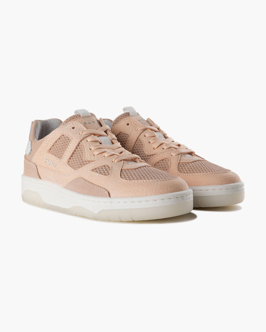 Pista BCN - Tumbled Nubuck/Debossed Suede, Orange, hi-res