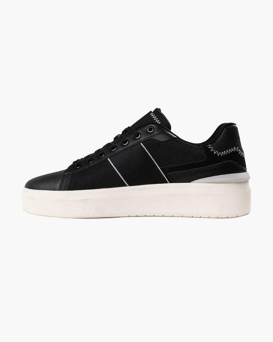 Charco - Nylon Canvas/Soft Leather, Black, hi-res