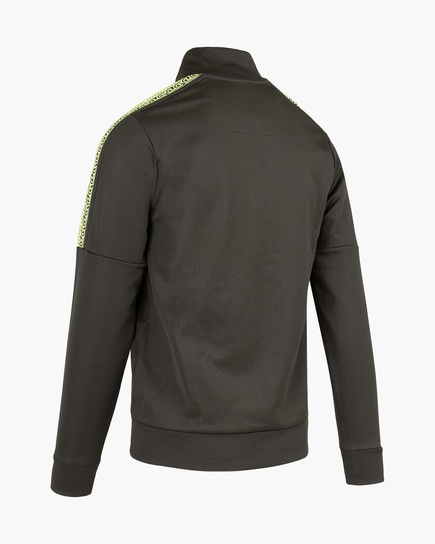 Alvaro Track Top, Green/Yellow, hi-res