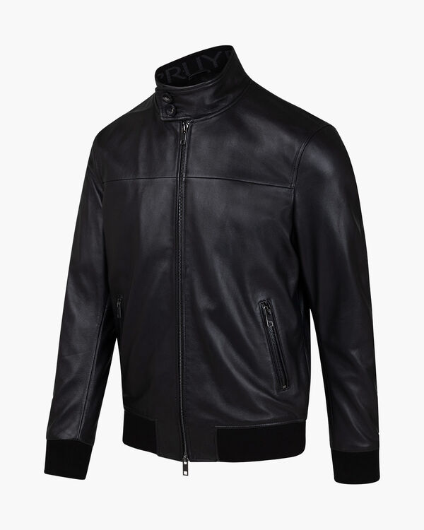 Dante Leather Harrington Jacket