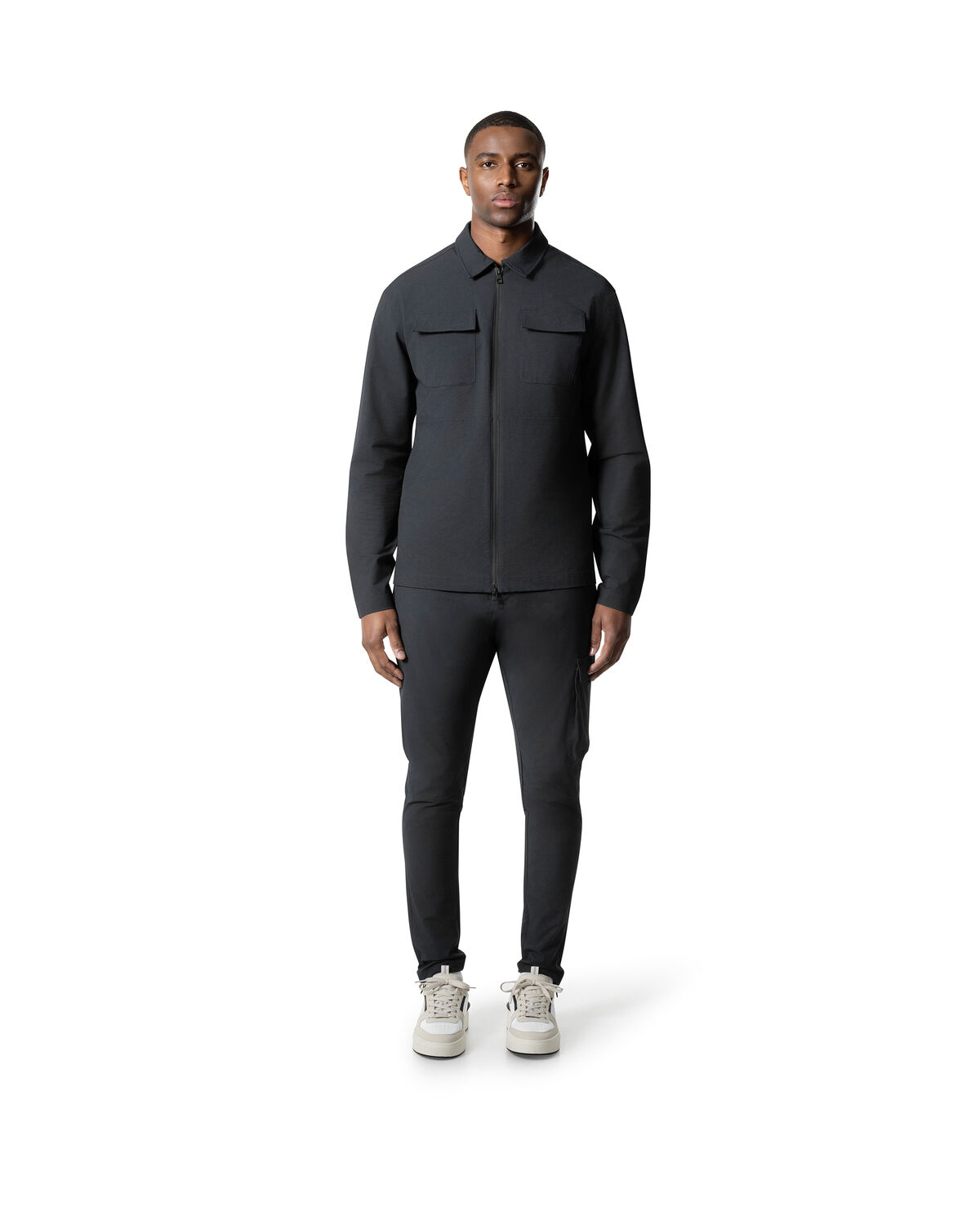 Lienzo Overshirt, Black, hi-res