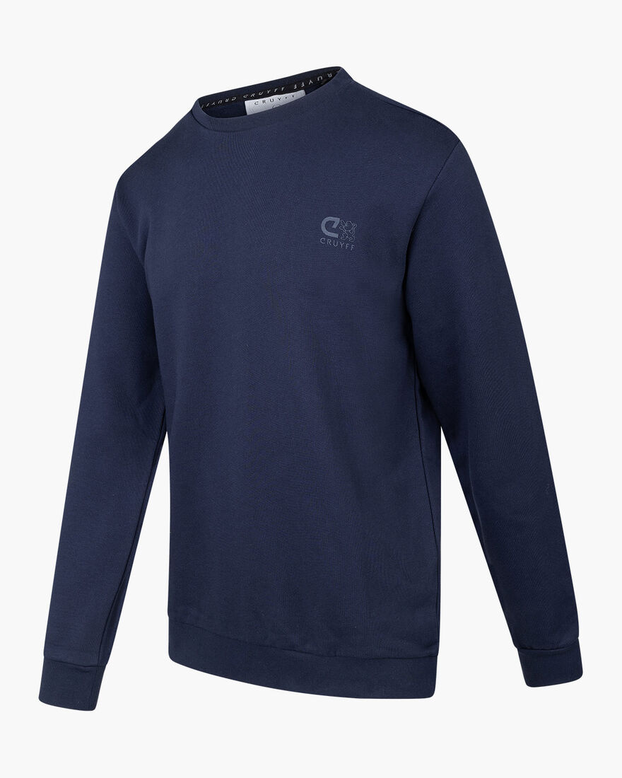 Hernandez Crewneck - 100% Cotton, Navy, hi-res