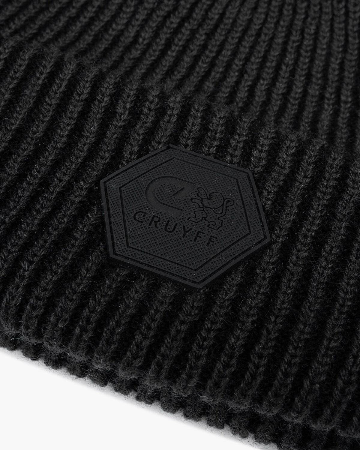Basco Two Tone Beanie, Black, hi-res