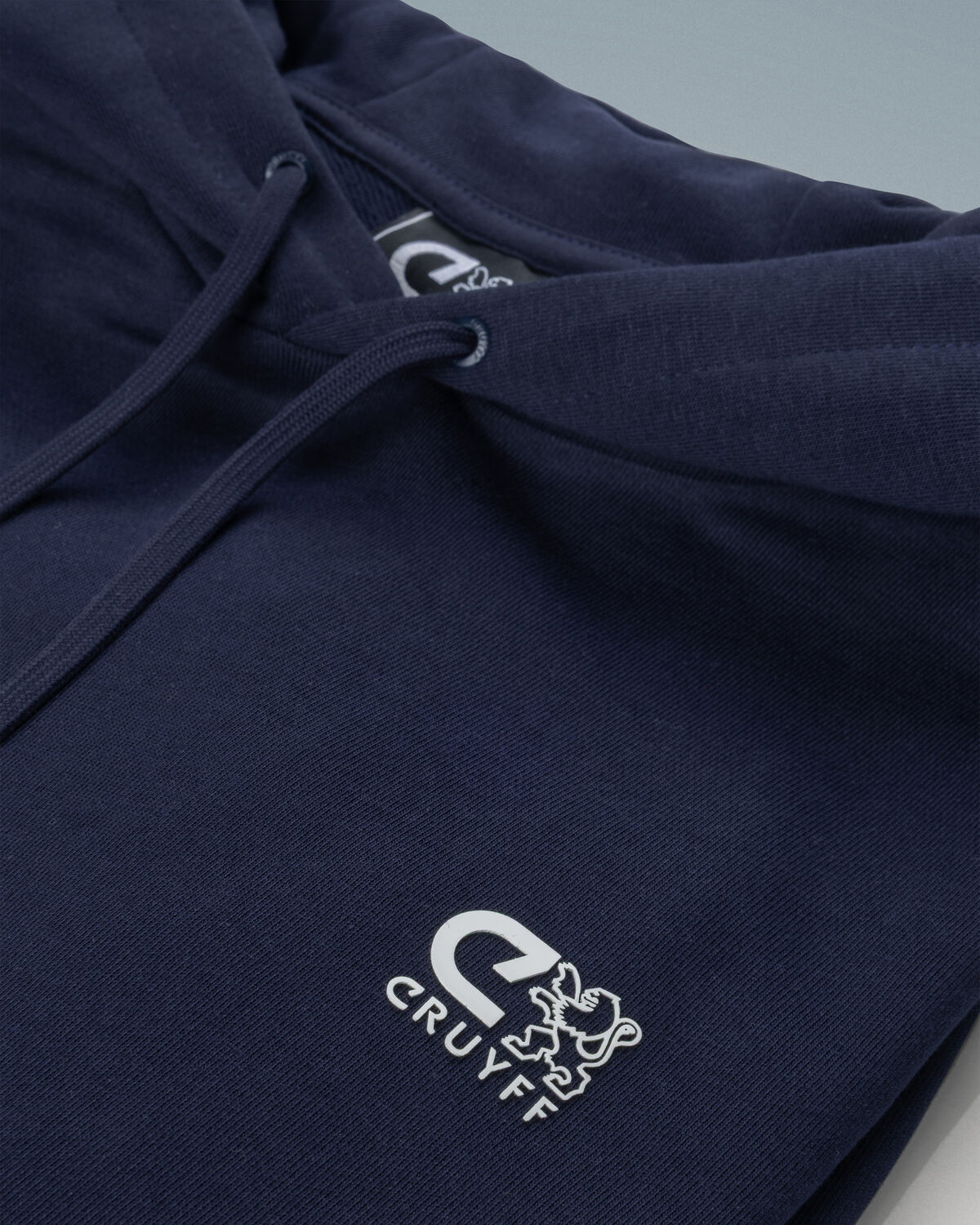 Classic Hoodie, Blue/White, hi-res