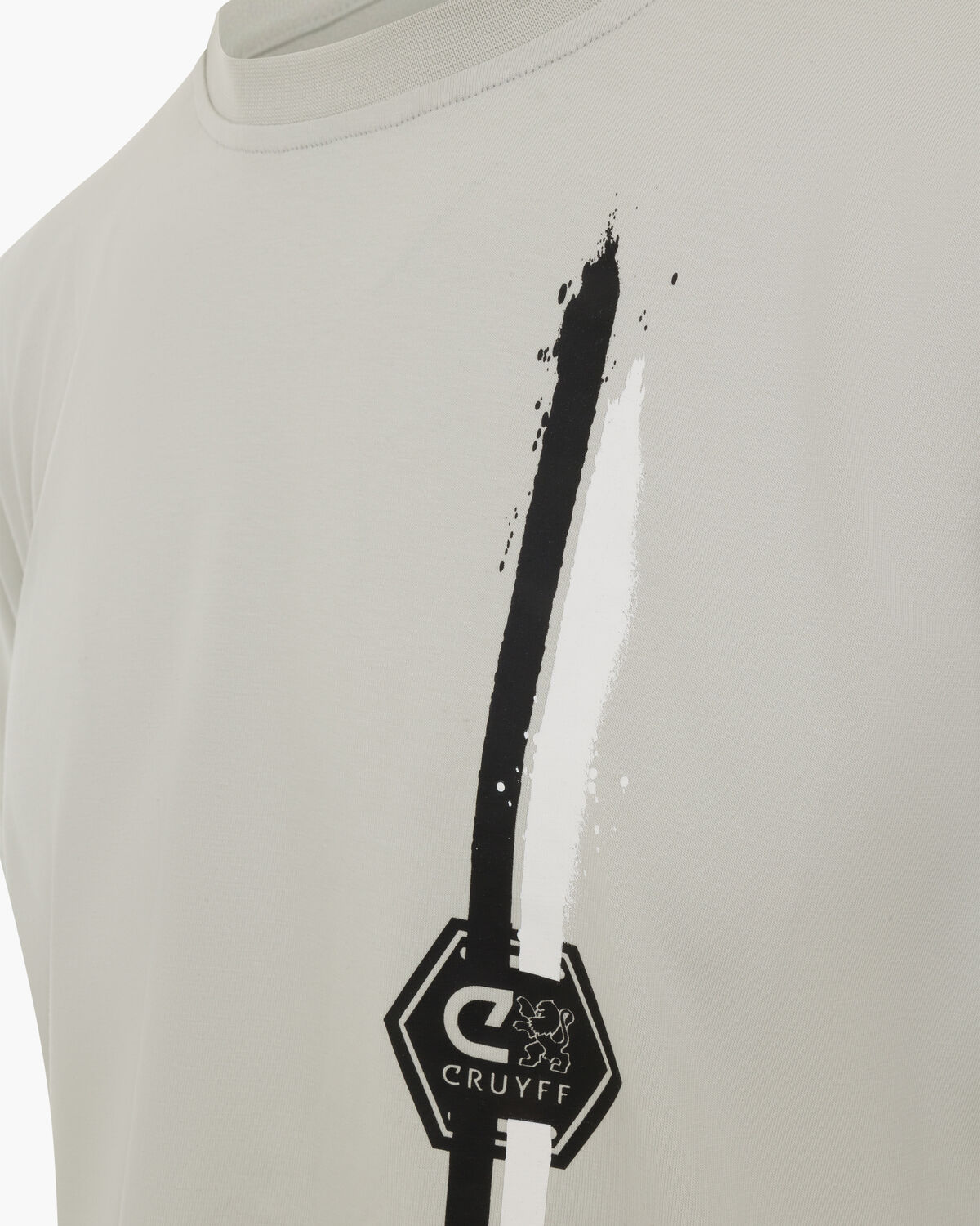 Torch Tee, Light Grey, hi-res