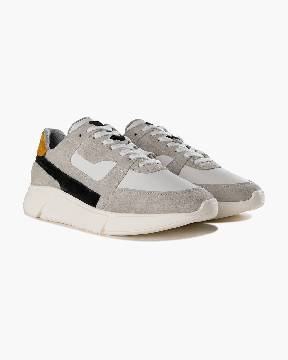 ARQ II - Soft Nappa/Suede, White/Grey, hi-res