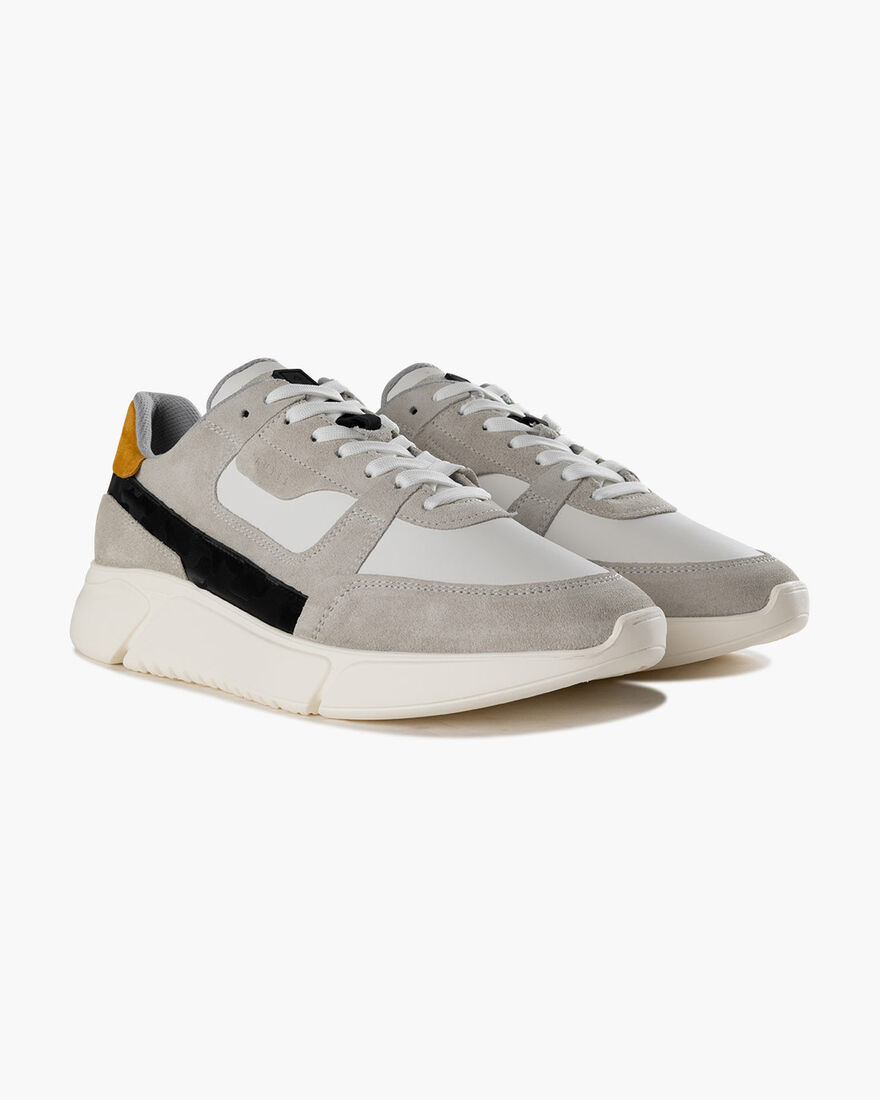 ARQ II - Soft Nappa/Suede, White/Grey, hi-res