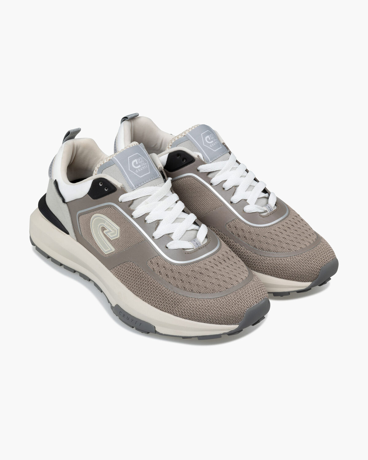 Fuzeknit, Brown/White, hi-res