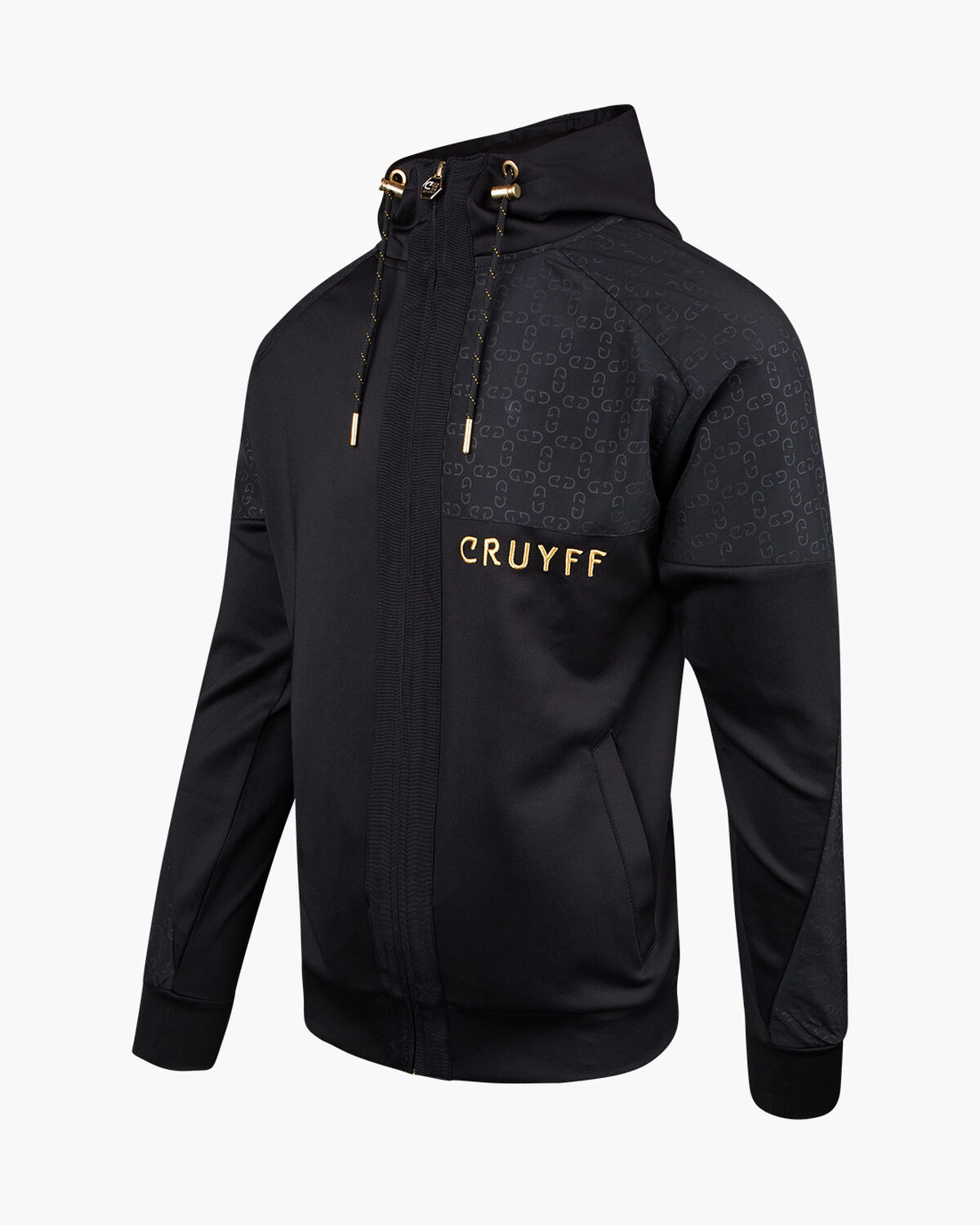 Herrero Zip-thru Hood, Black, hi-res