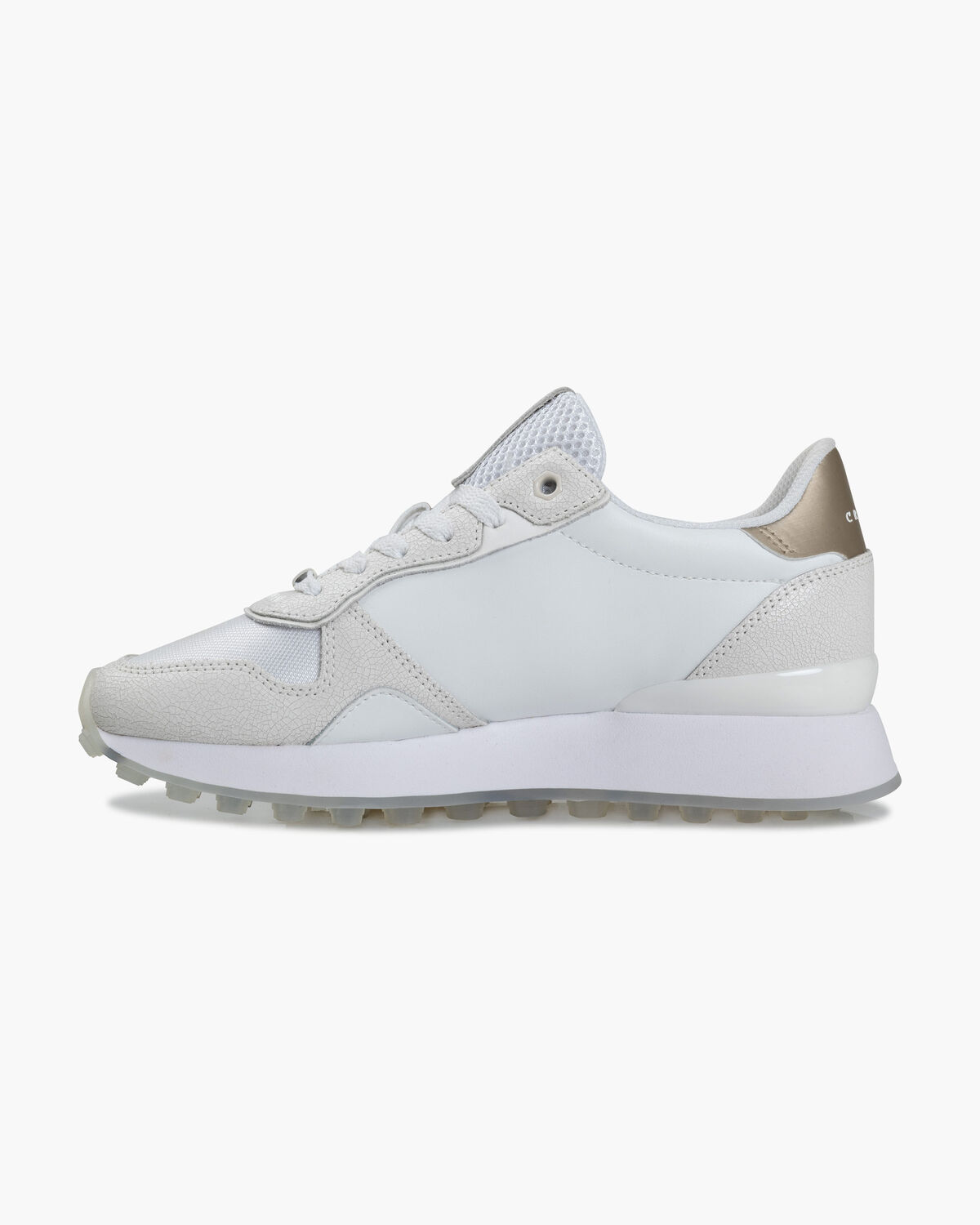 Park Runner-Suede, White/Gold, hi-res