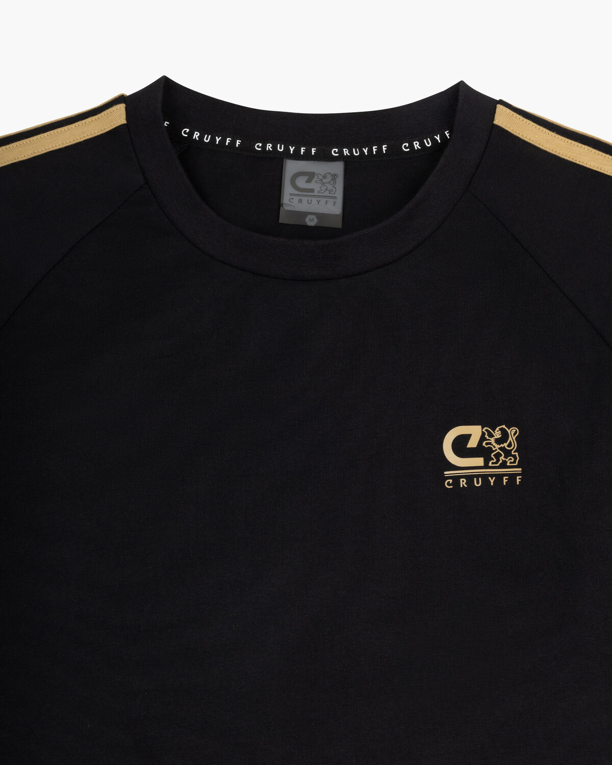 Onyx Tee, Black/Gold, hi-res