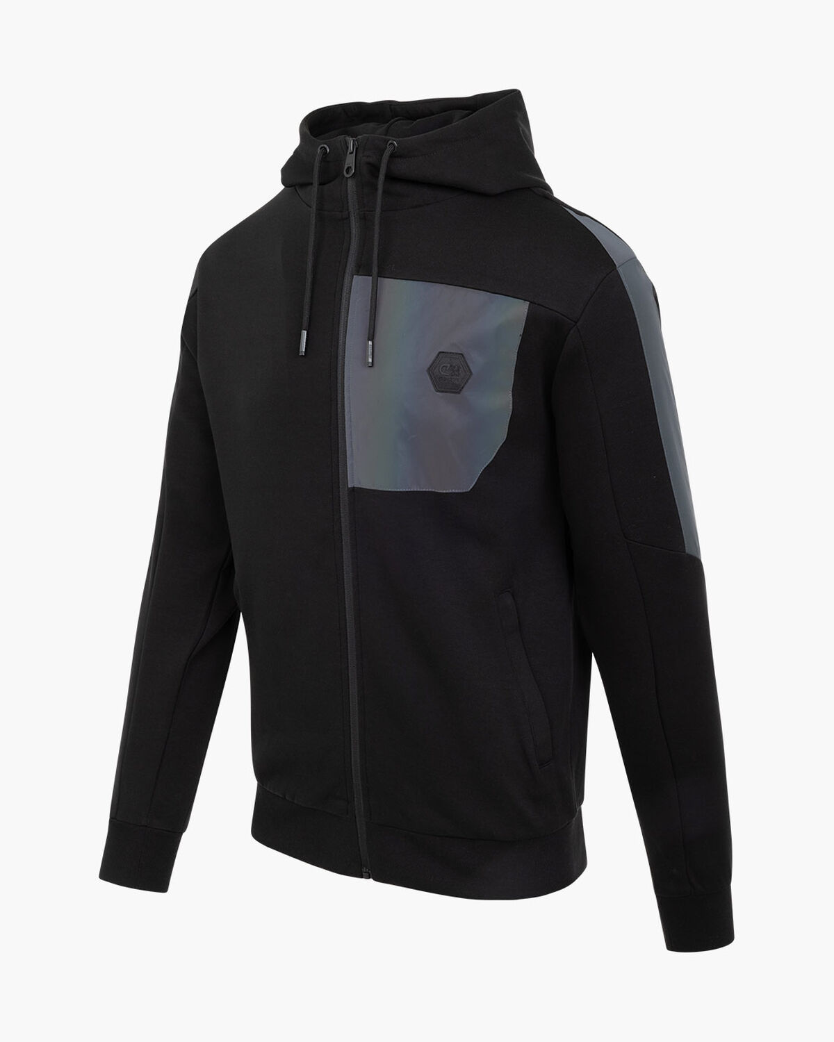 Sundial Track Top, Black, hi-res