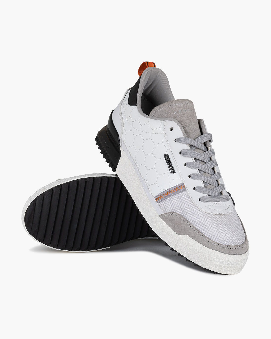 Mens white top cruyff trainers