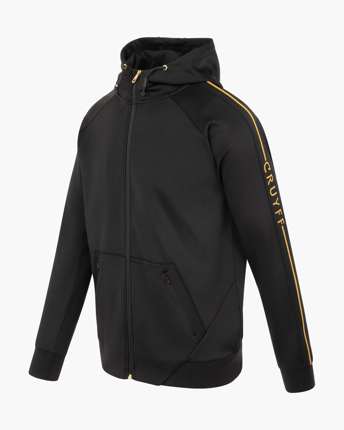 Patron Track Top, Black/Gold, hi-res