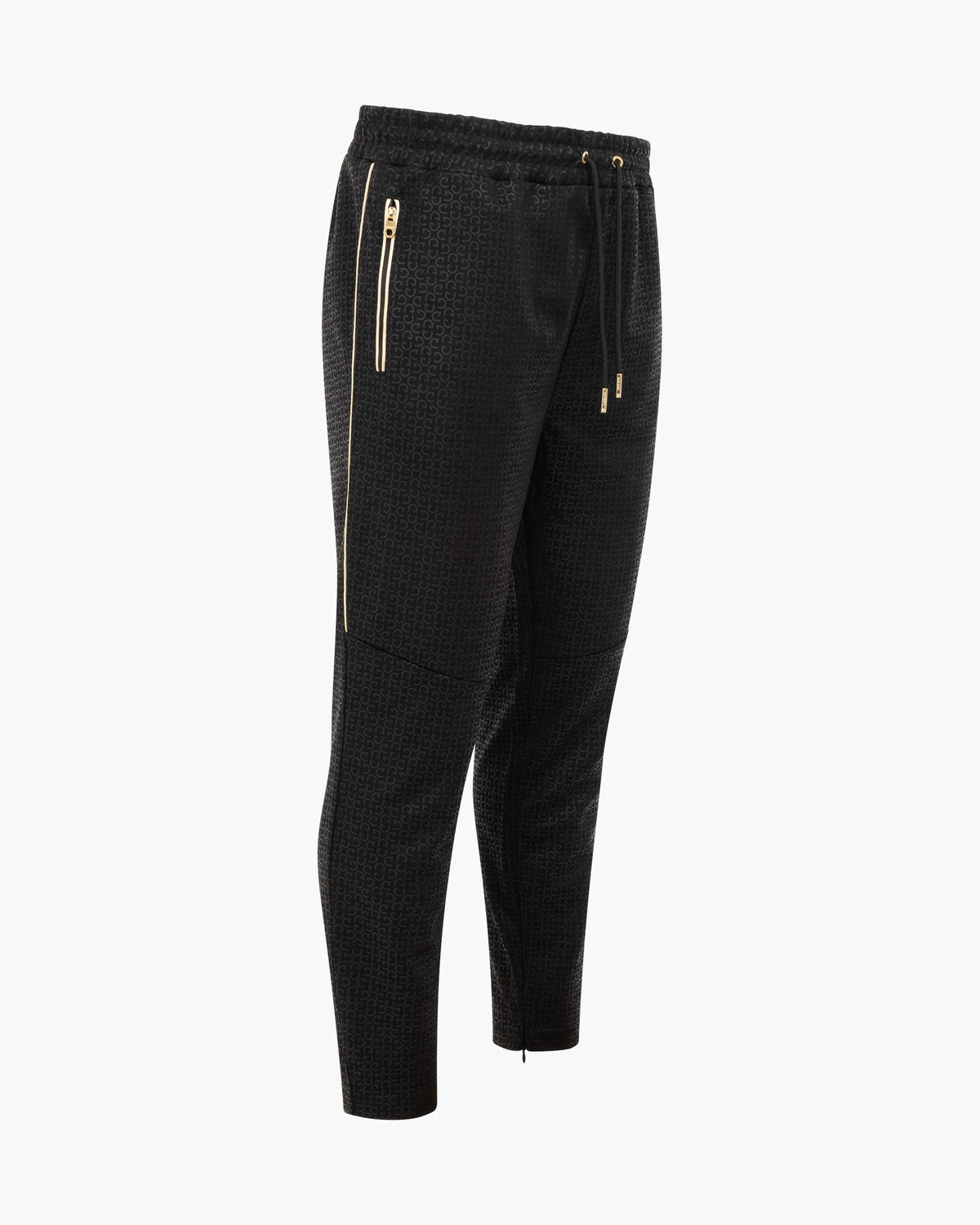 Refero Track Pants, Black/Gold, hi-res
