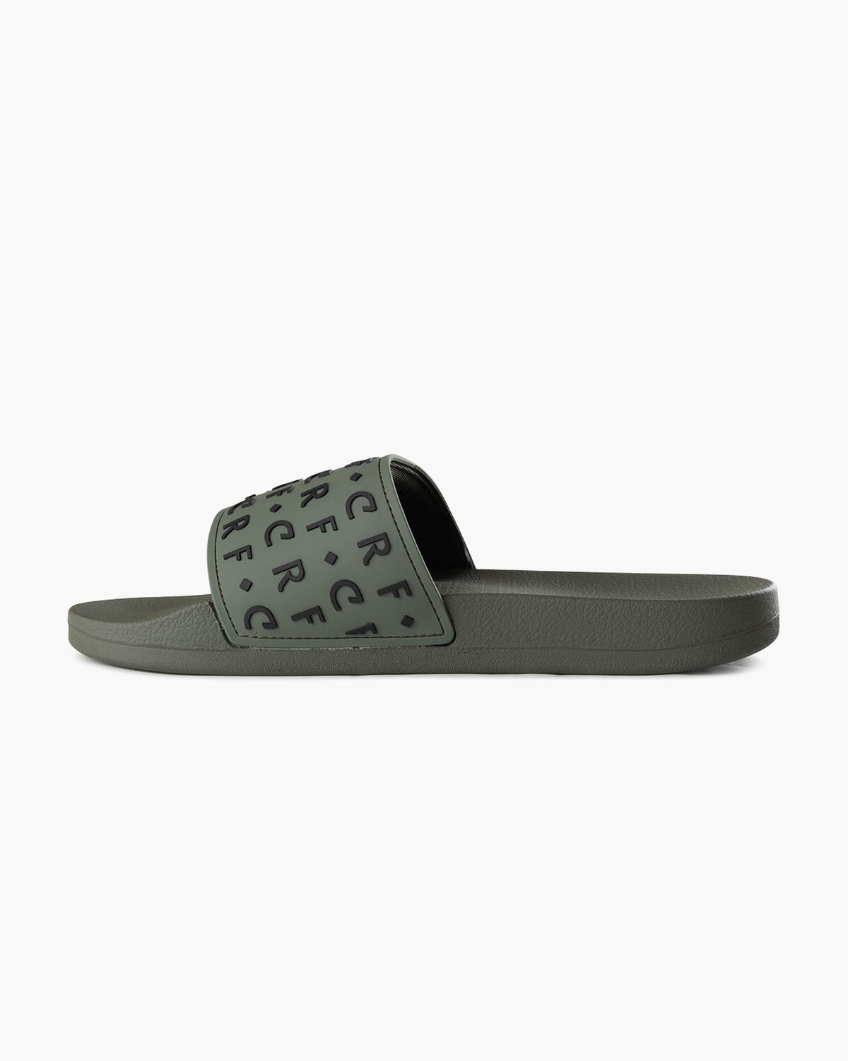 CRF Slide - Gommata, Dark green, hi-res