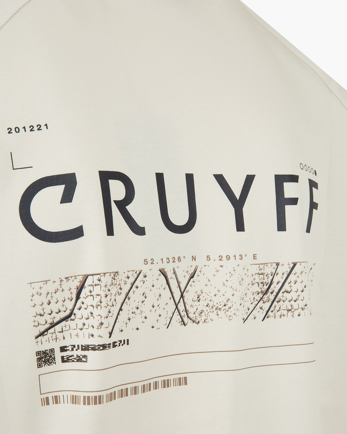Back Graphic Raglan Tee, Crème, hi-res