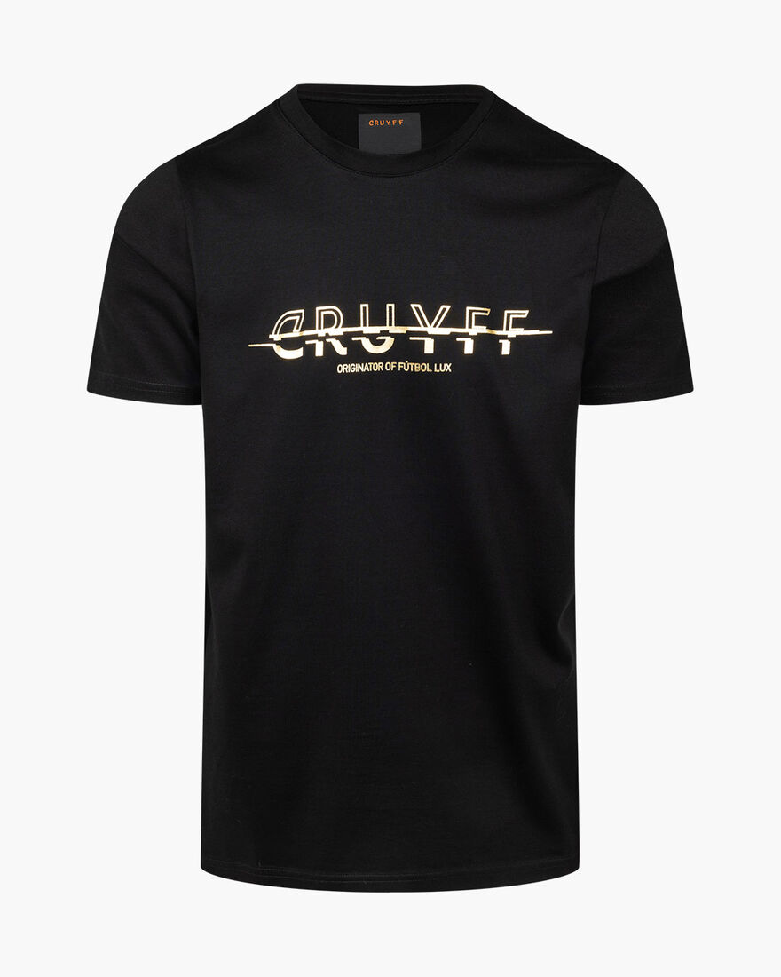Seth - 100% Cotton, Black/Gold, hi-res