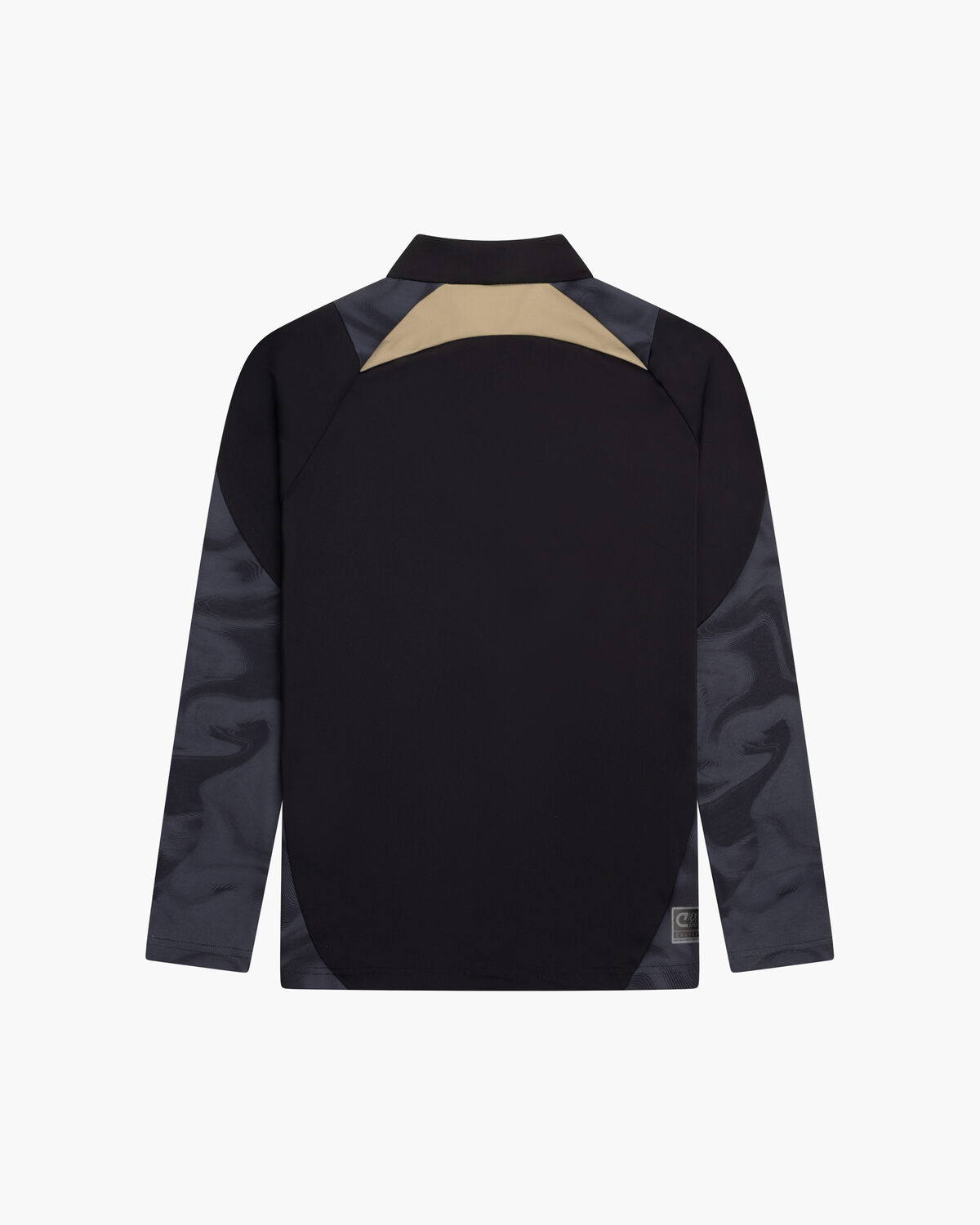 Defense 1/4 Zip Top, Black, hi-res