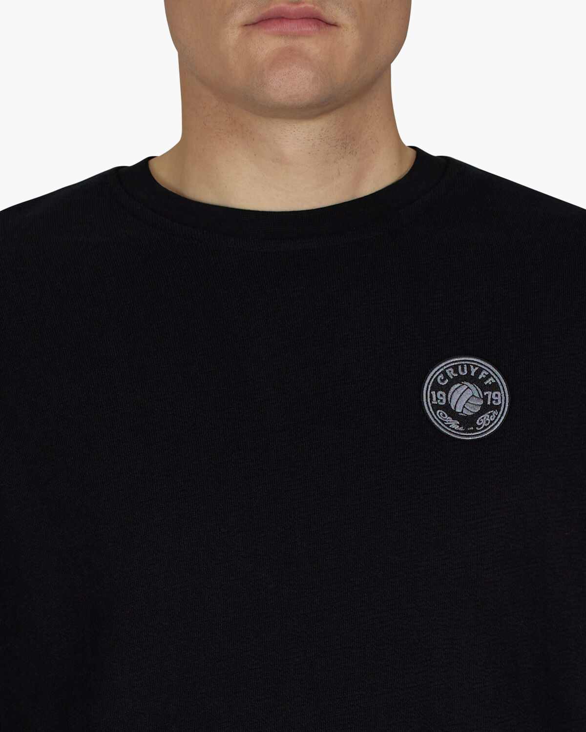 Retro Badge Tee, Black, hi-res