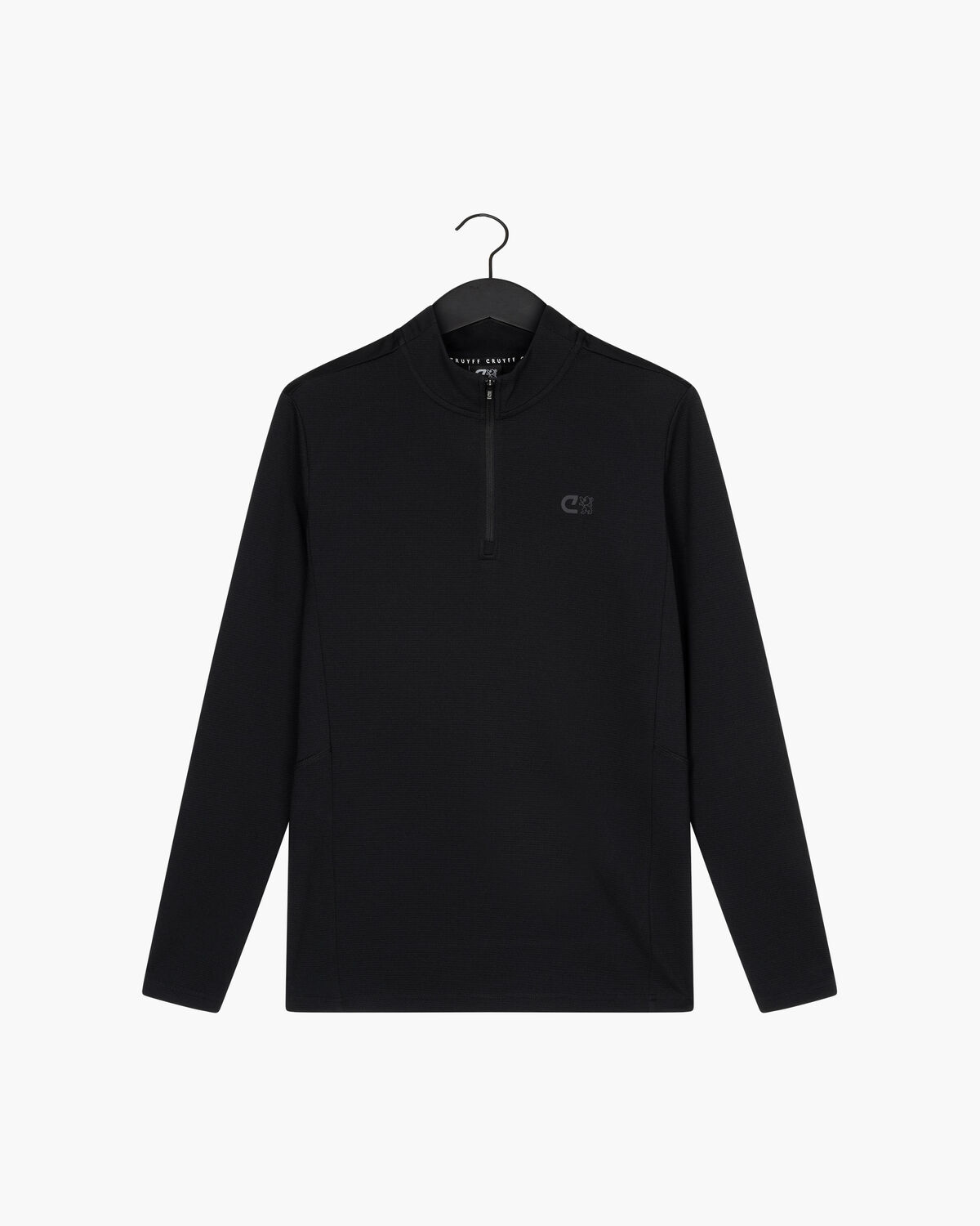 Reflect Running 1/4 Zip Top, Black, hi-res