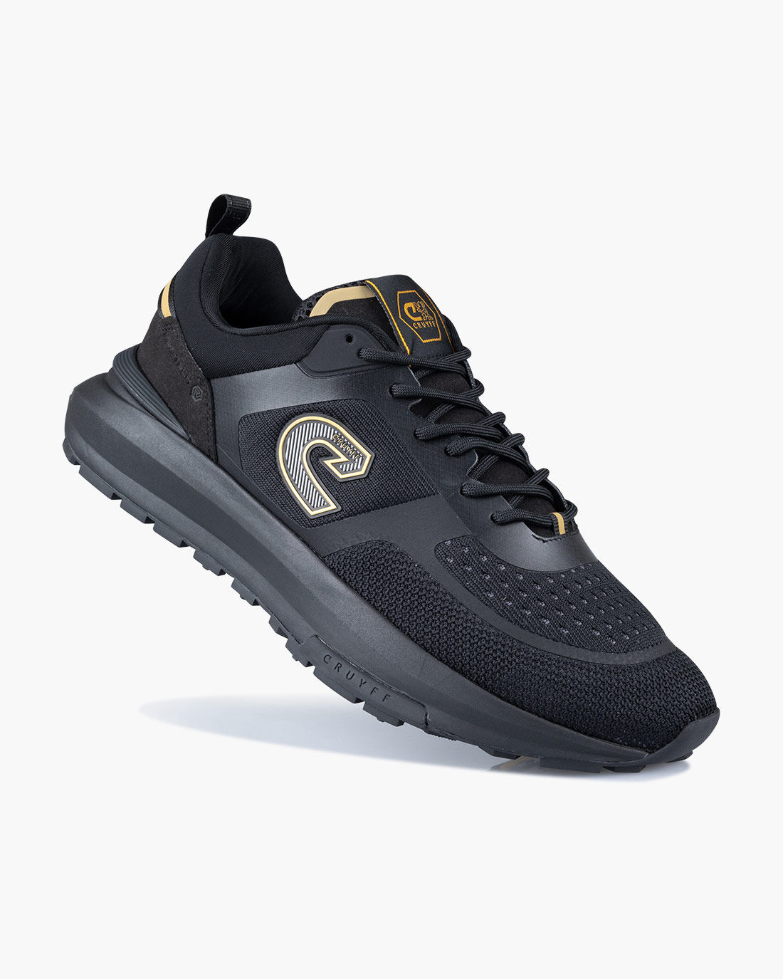 Cruyff trainers black and gold shop
