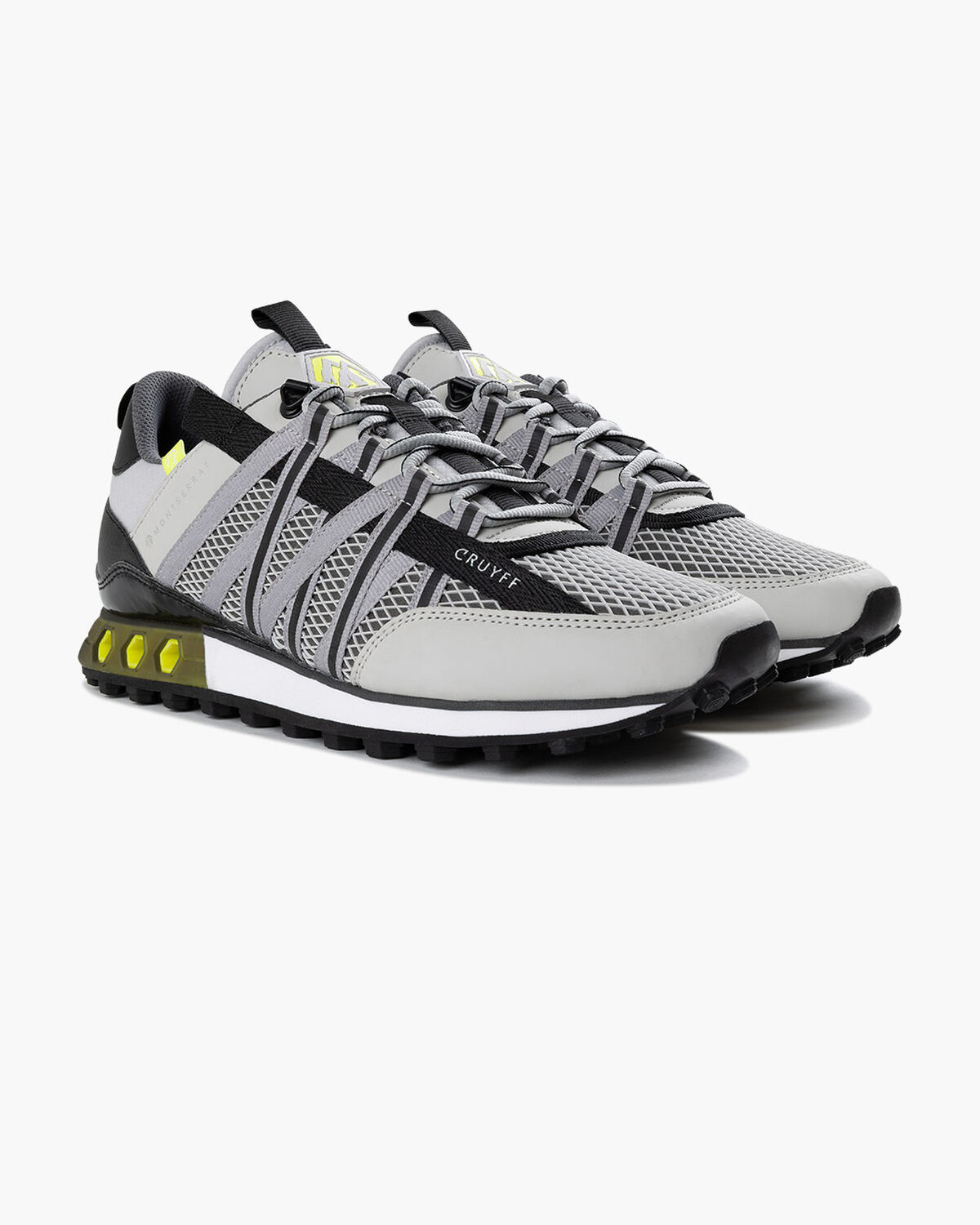 Fearia \\ Montserrat - Rubber Mesh/Matt, Grey/Yellow, hi-res