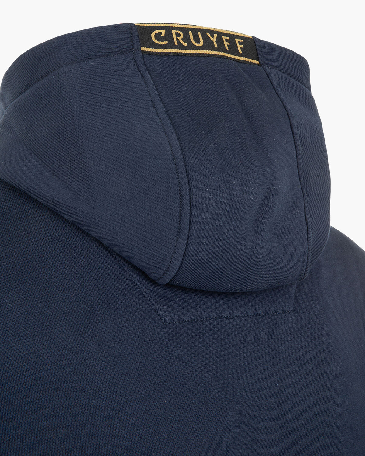 Fuzeknit Lasercut Hoodie, Blue/Gold, hi-res