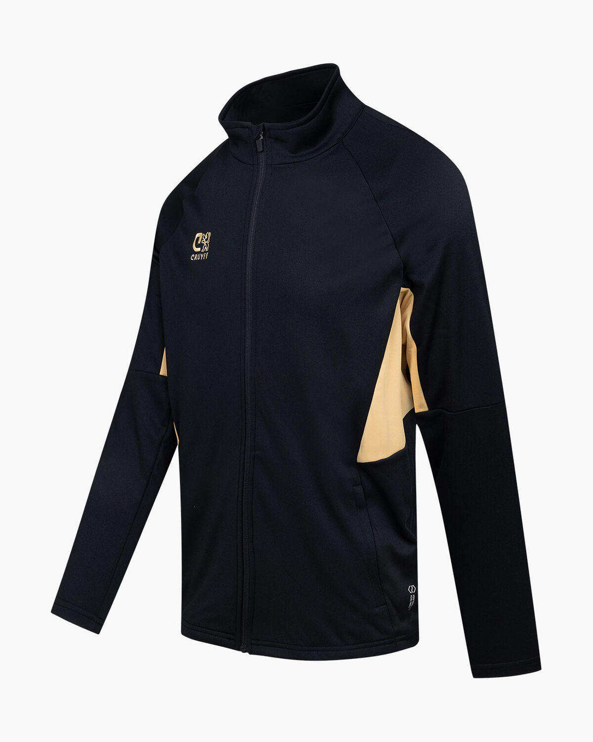 Cruyff Tech Turn Suit Junior, Black/Gold, hi-res
