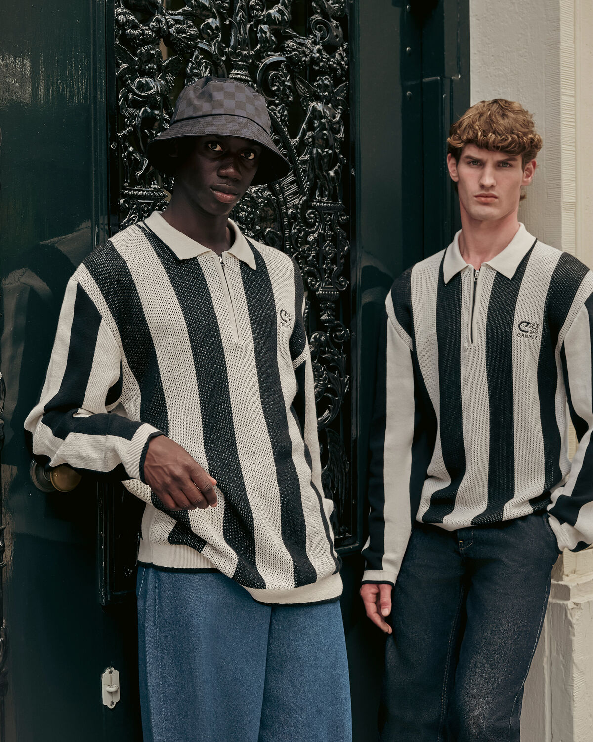 Fero Polo LS, Black/White, hi-res