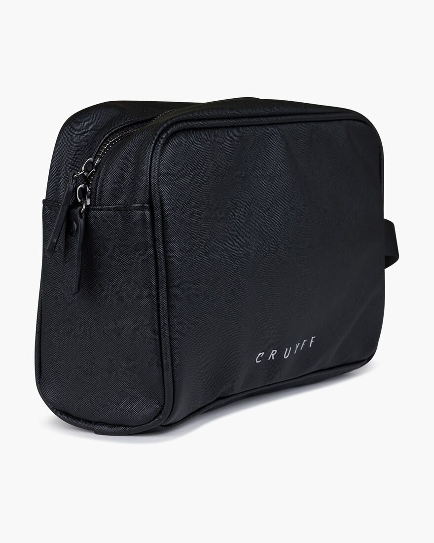 Cruyff Noah Toiletry Bag, Black, hi-res
