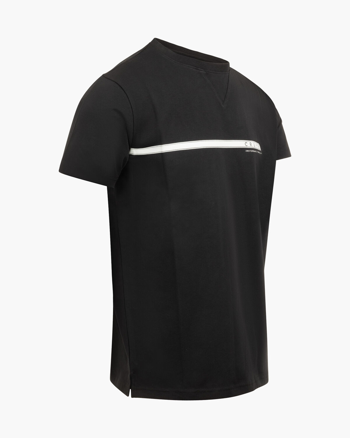 Linear Graphic Tee, Black, hi-res