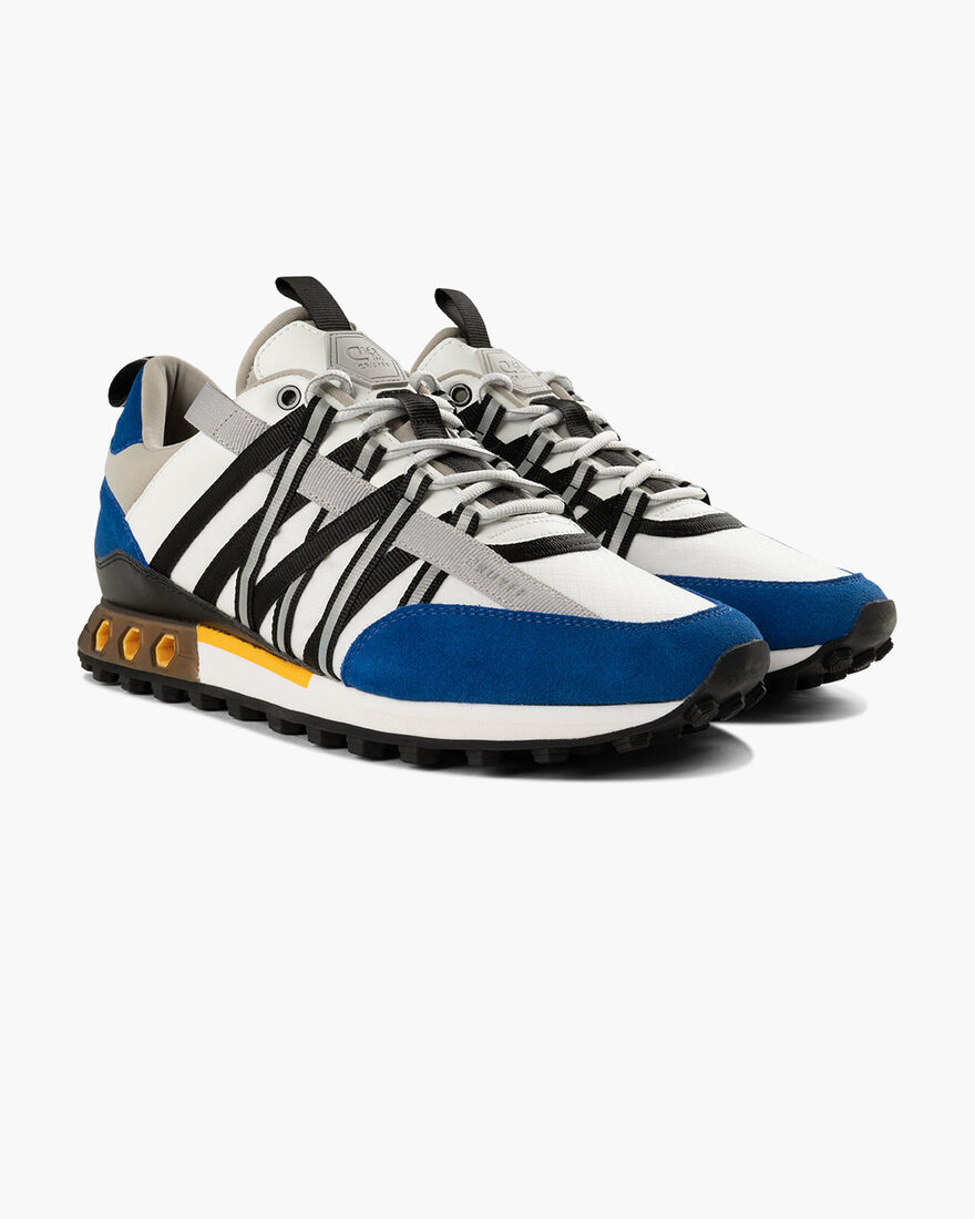 Fearia Hex - Micro Ripstop/Suede, White/Blue, hi-res