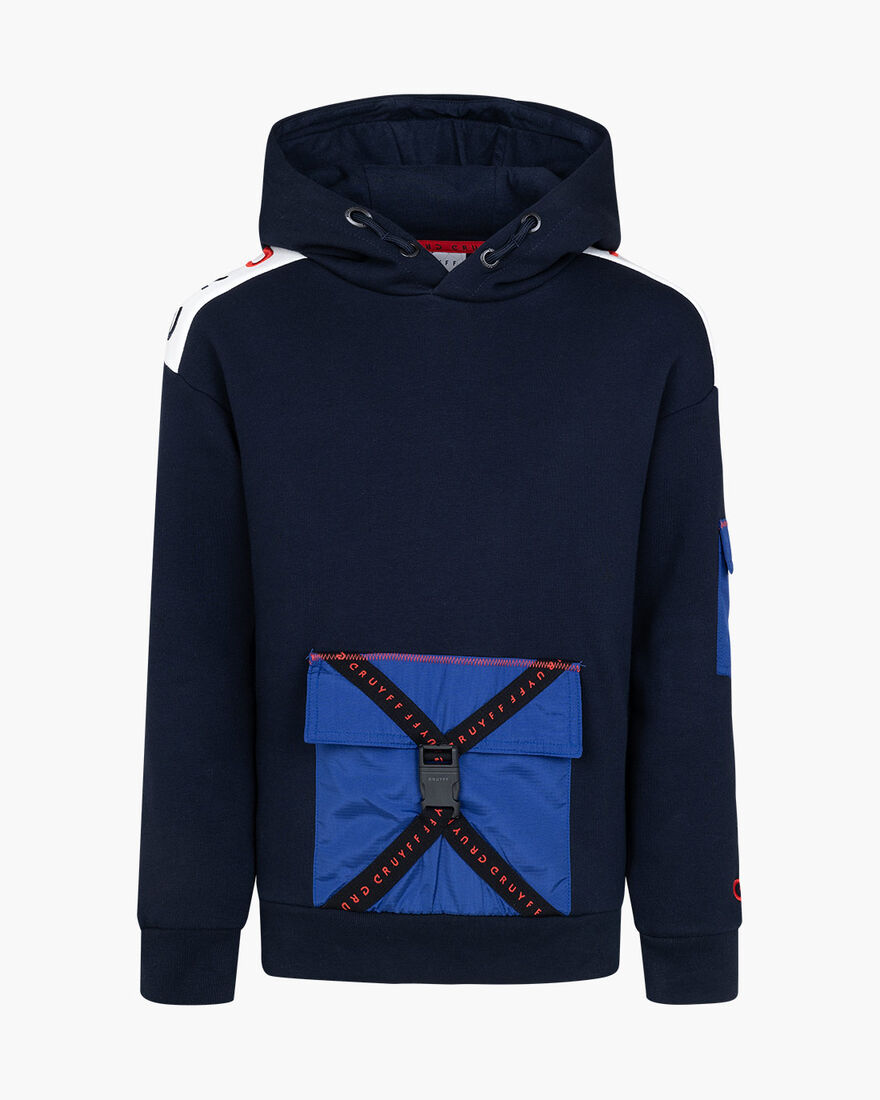 Clipper Suit Hood, Navy/Blue, hi-res