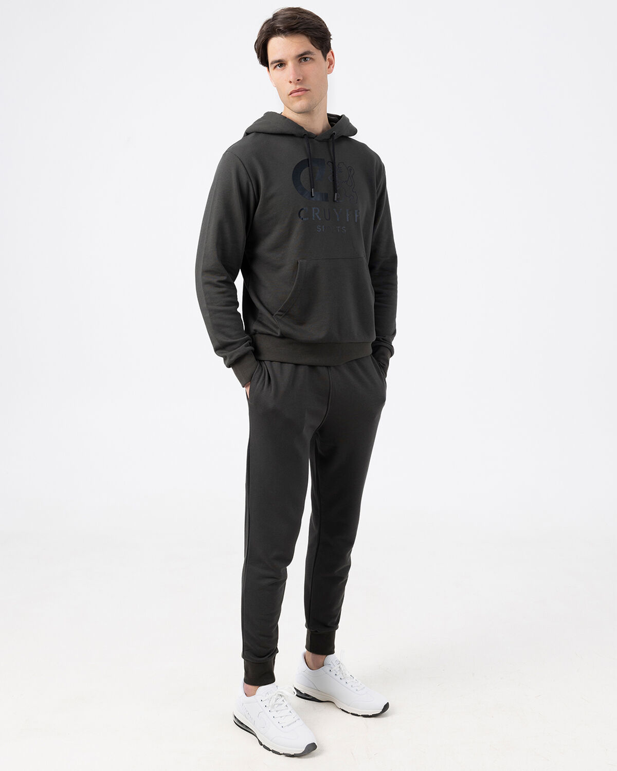 Do Hoodie - 80% Cotton / 20% Polyester, Army green, hi-res
