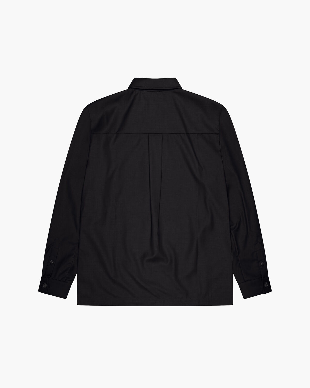 Tailored Tech Overshirt, Black, hi-res