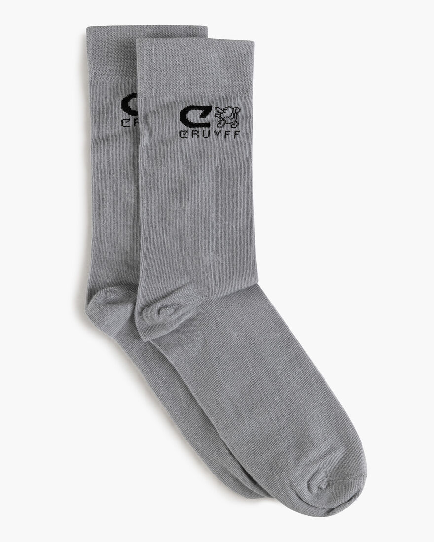 C-Lion Sock, Light Grey, hi-res