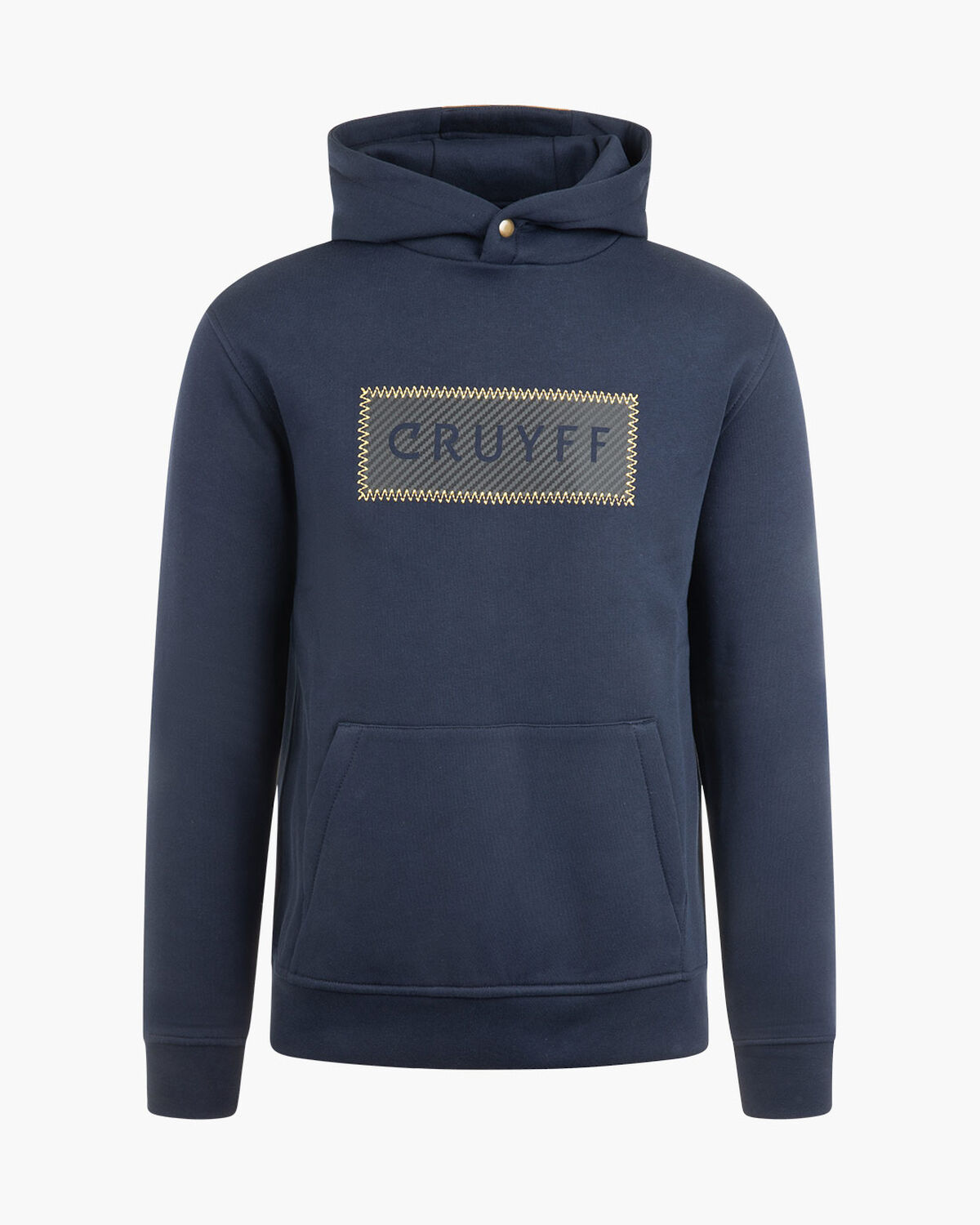 Fuzeknit Lasercut Hoodie, Blue/Gold, hi-res