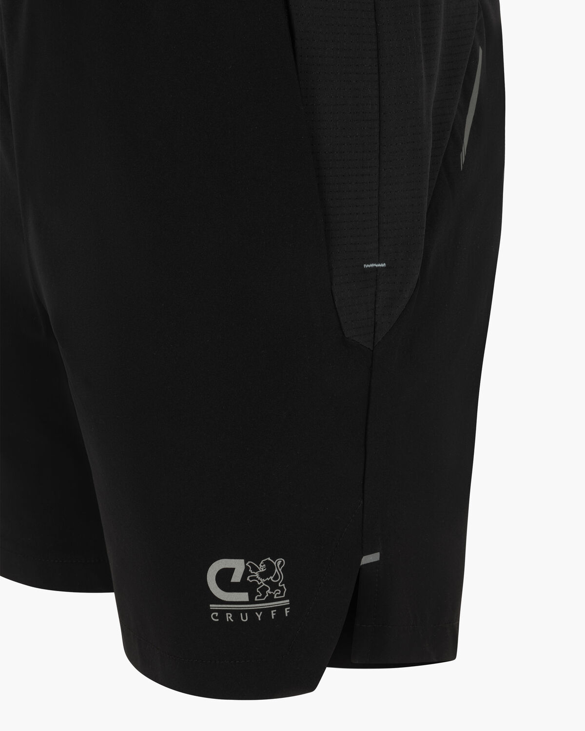 Flame Shorts, Black, hi-res