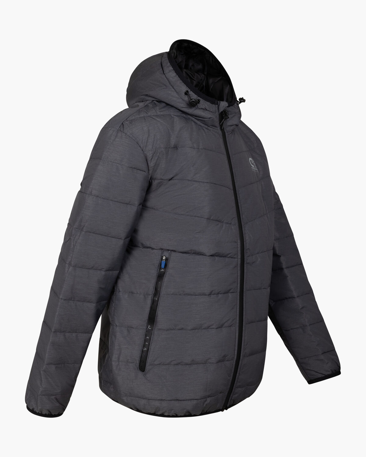 Explore Quilted Jacket, Light Grey, hi-res